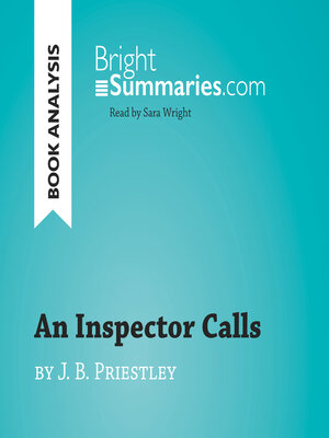 cover image of An Inspector Calls by J. B. Priestley (Book Analysis)